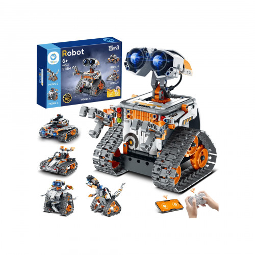 Sillbird Technik Robot 5-в-1 з робототехнічним набором та пультом дистанційного керування